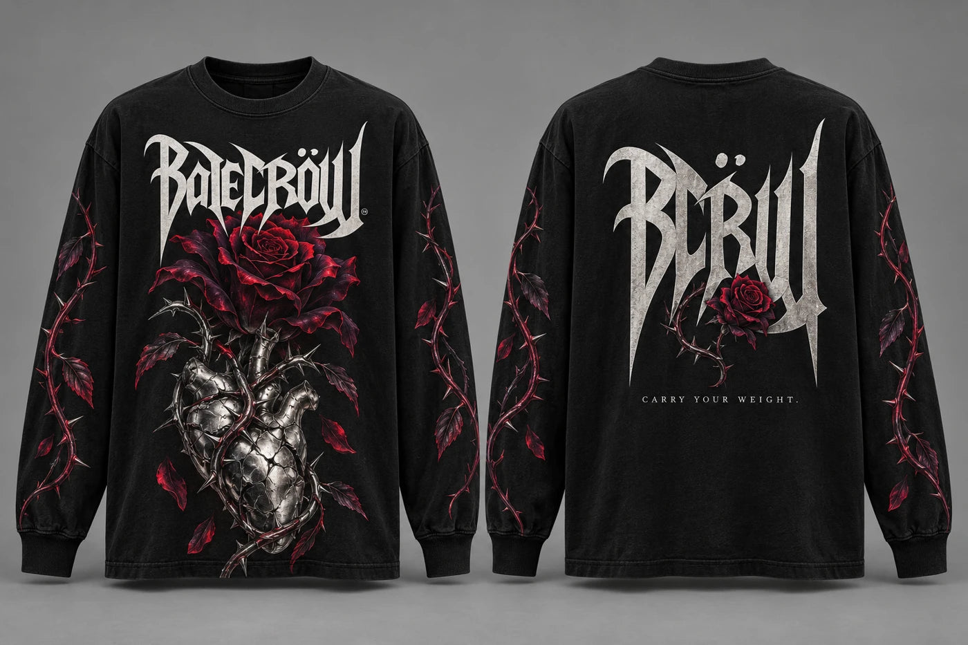 MIDNIGHT BLOOM — Front & back
